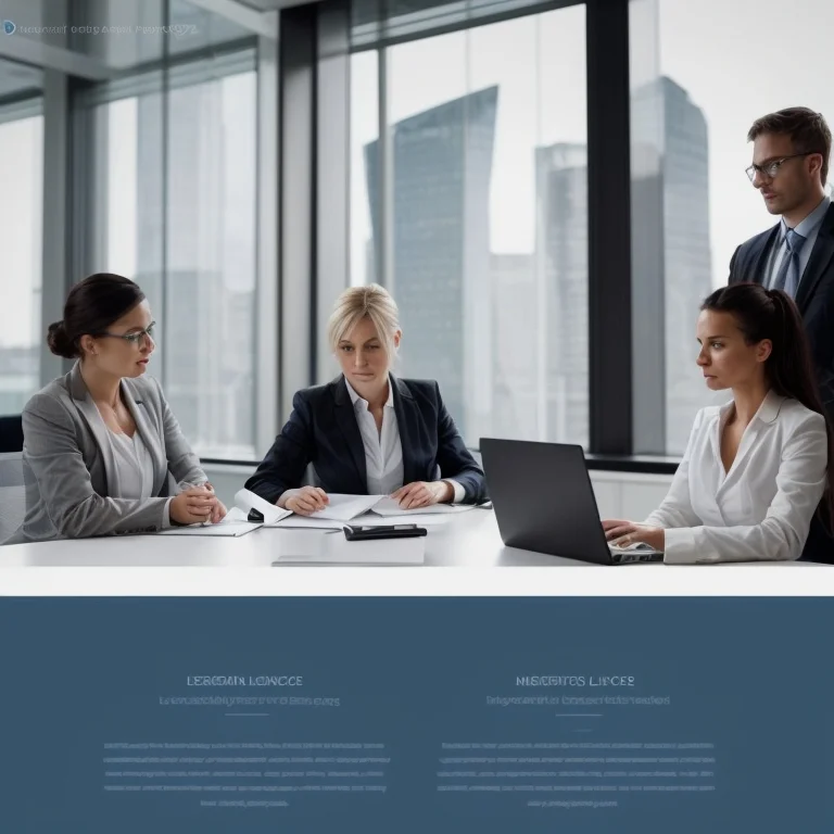Successful business legal consultation